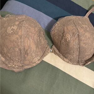 Victoria's Secret Lace Bra - Taupe